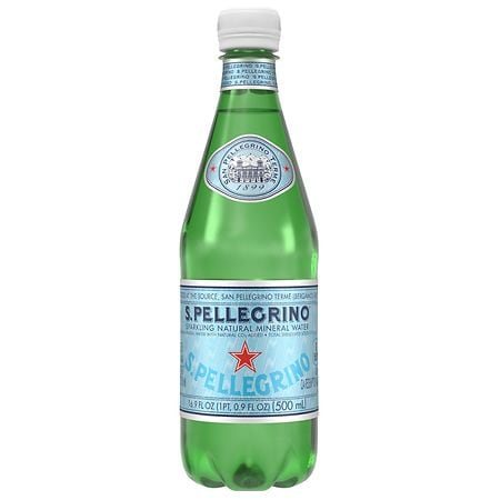 San Pellegrino Sparkling Natural Mineral Water, 16.9 Fl. Oz. 24 Pack