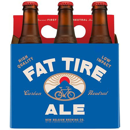 New Belgium Fat Tire Amber Ale 6PK 12oz Bottles