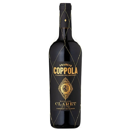 Francis Coppola Diamond Black Label Claret Cabernet Sauvignon Red Wine - 750ml Bottle
