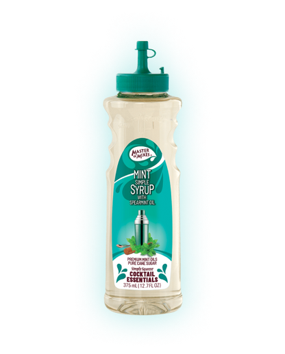 MASTER OF MIXES, MINT SYRUP FROM PREMIUM SPEARMINT