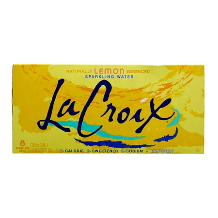 NATURAL LEMON FLAVORED SPARKLING WATER, LEMON