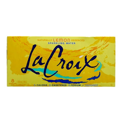 NATURAL LEMON FLAVORED SPARKLING WATER, LEMON