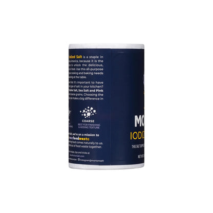 Morton® Salt, Iodized, 26 oz Round Can
