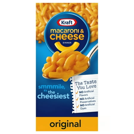 KRAFT Macaroni and Cheese Original Flavor   7.25 oz Box