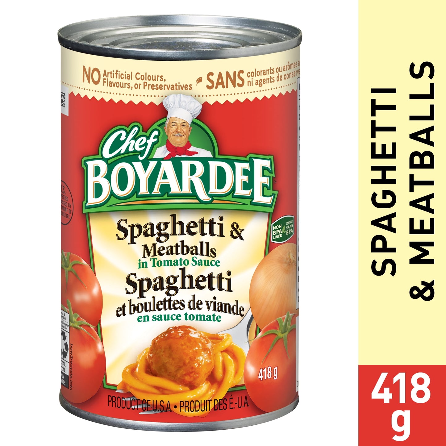 CHEF BOYARDEE Spaghetti And Meatballs, 14.5 OZ