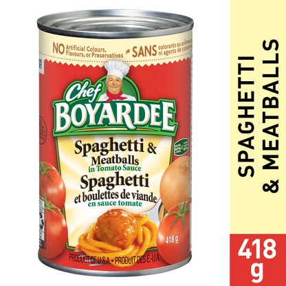 CHEF BOYARDEE Spaghetti And Meatballs, 14.5 OZ