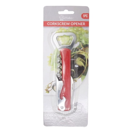 Stainless Steel Corkscrew Multifunction Wine Bottle Cap Opener