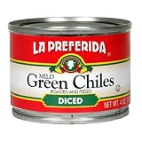 ROASTED AND PEELED DICED MILD GREEN CHILES