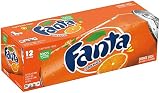 Fanta Orange Flavored Soda, 12 Fl. Oz., 12 Count