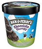 CHOCOLATE THERAPY CHOCOLATE ICE CREAM WITH CHOCOLATE COOKIES & SWIRLS OF CHOCOLATE PUDDING ICE CREAM, CHOCOLATE THERAPY