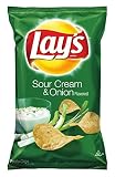 Lay's Sour Cream & Onion Flavored Potato Chips - 7.75oz