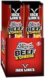 Jack Link s Snack Sticks  Protein Snack  All American Beef & Cheese  1.2oz
