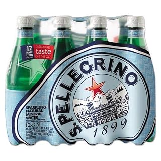 San Pellegrino Sparkling Natural Mineral Water, 16.9 Fl. Oz. 24 Pack