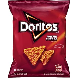 Doritos Nacho Cheese Tortilla Chips 1.75 Ounce Plastic Bag