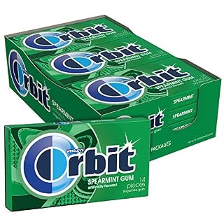 Orbit Spearmint Sugar-Free Chewing Gum Single Pack -14ct
