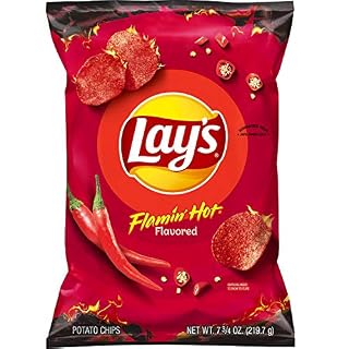Lay's Flamin' Hot Flavored Potato Chips - 7.75oz