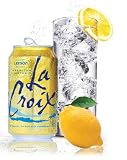 NATURAL LEMON FLAVORED SPARKLING WATER, LEMON
