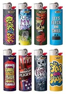 Bic Special Edition Favorites Series Pocket Lighter  Single Count - Designs Vary