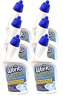 The Works Classic Clean Liquid Toilet Bowl Cleaner 24 floz