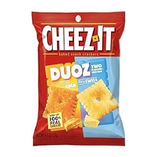 Sunshine Cheez-It Crackers Duoz Cheddar/Baby Swiss 4.3oz
