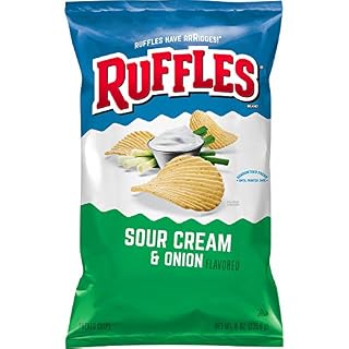 Ruffles Sour Cream & Onion Chips - 8oz