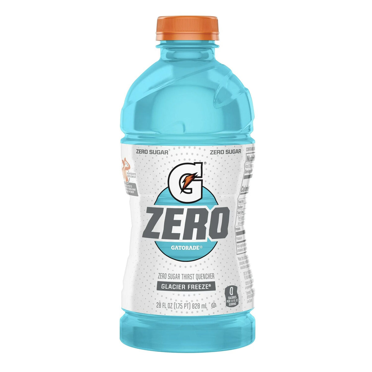 Gatorade Zero Zero Sugar Thirst Quencher Cool Blue 28 Fl Oz Bottle