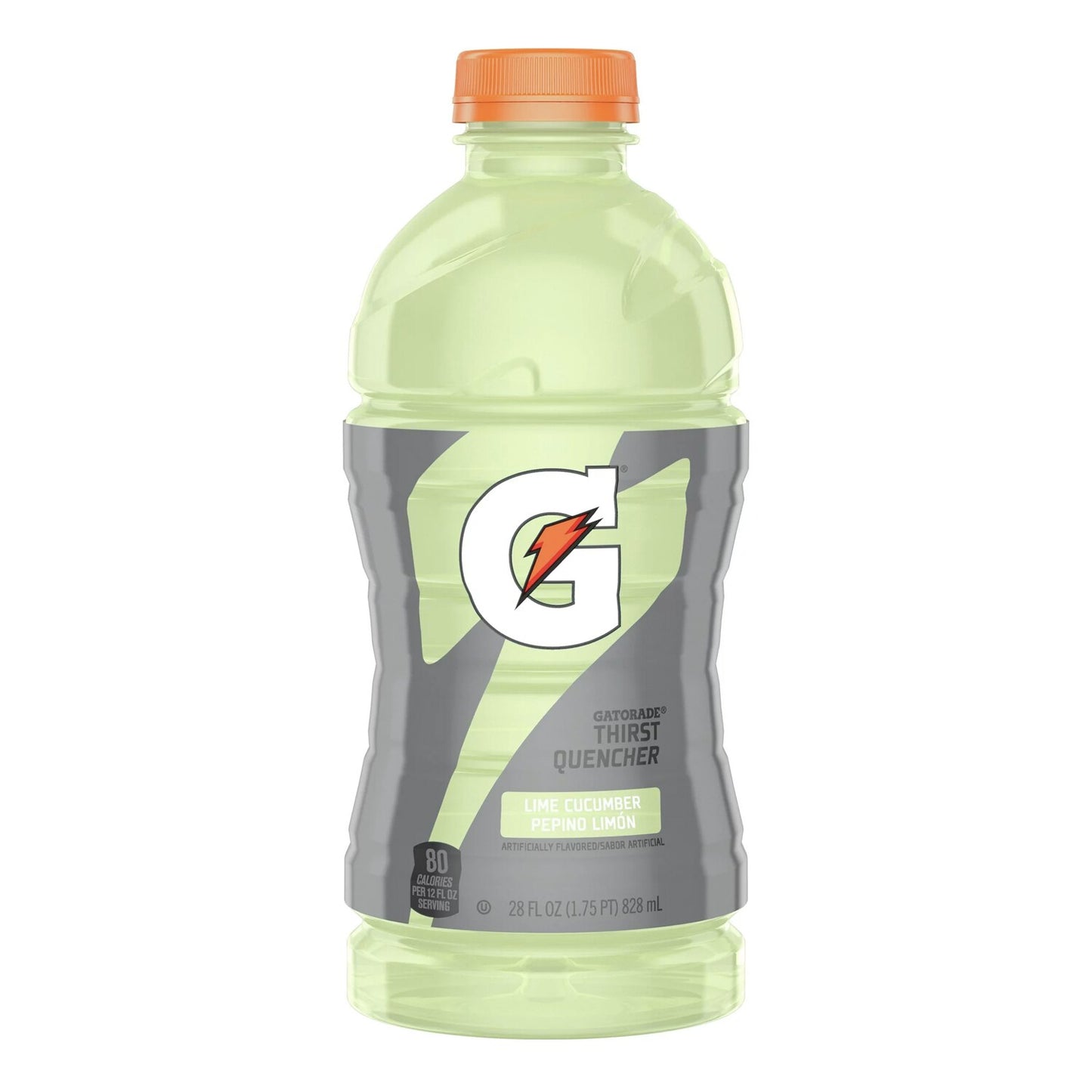 Gatorade Nuestro Lime Cucumber Thrist Quencher 28 Fluid Ounce Bottle.