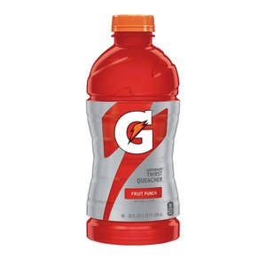 Gatorade Fruit Punch Thrist Quencher 28  Fluid Ounce Bottle