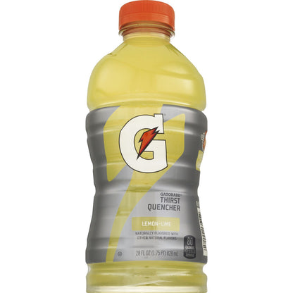Gatorade Lemon Lime Thirst Quencher 28 Fluid Ounce Bottle