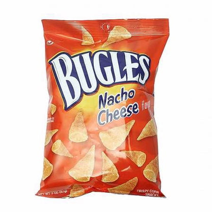 Bugles Nacho Cheese Crispy Corn Snacks