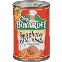 CHEF BOYARDEE Spaghetti And Meatballs, 14.5 OZ