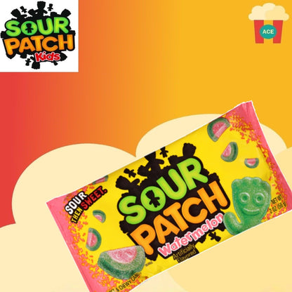 SOUR PATCH WATERMELON SOFT CANDY WATERMELON FAT FREE24X2 OZ