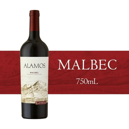 Alamos Malbec Argentina Red Wine - 750ml Bottle