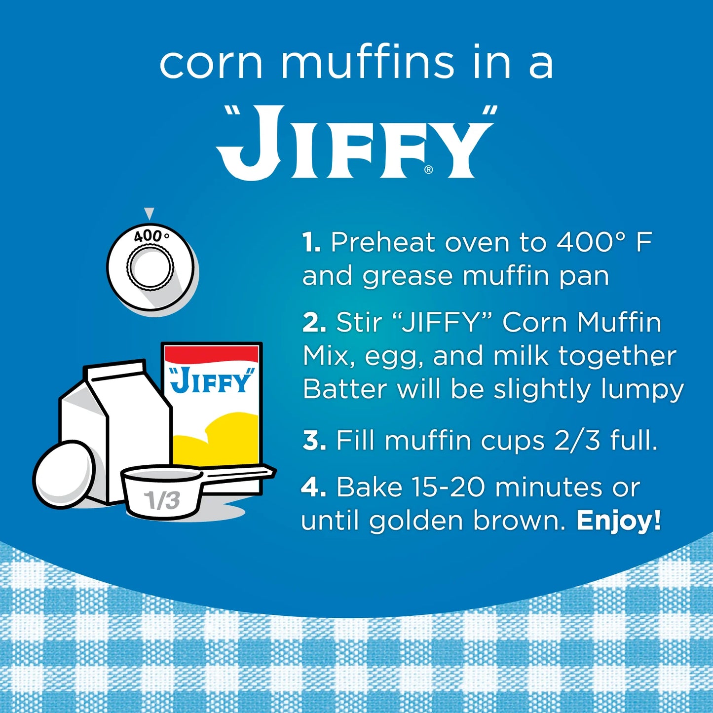 Jiffy Corn Muffin Mix, 8.5 Oz