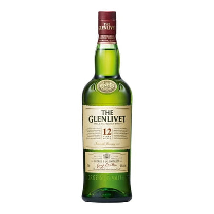 The Glenlivet 12 yr Single Malt Scotch Whisky - 750ml Bottle