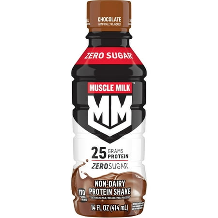MUSCLE MILK, NON DAIRY PROTEIN SHAKE, CHOCOLATE