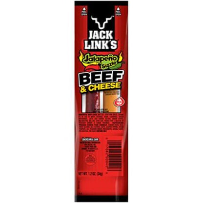 Jack Link s Beef & Cheese Snack Sticks  Protein Snack  1.2oz