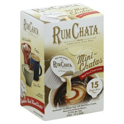 Rum Chata Mini Chata Cups, 375mL