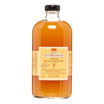 Stirrings Cocktail Mixer, Peach Bellini, 25.4 Fl Oz, 1 Count