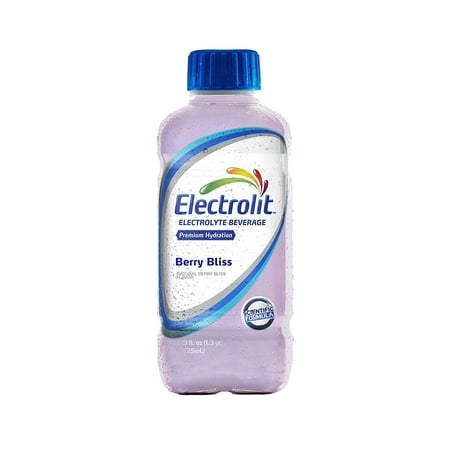 Electrolit Electrolyte Hydration Beverage  Berry Bliss  21oz (Pack of 12)