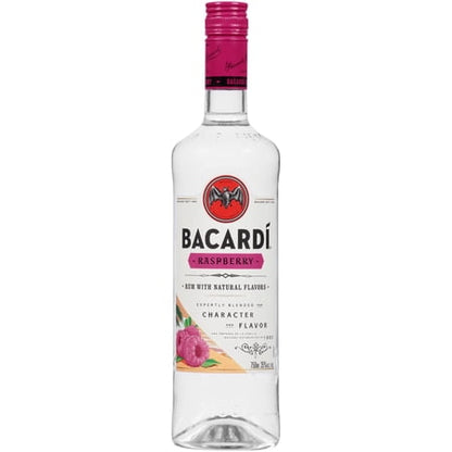Bacardi Raspberry Flavored Rum, 750 mL