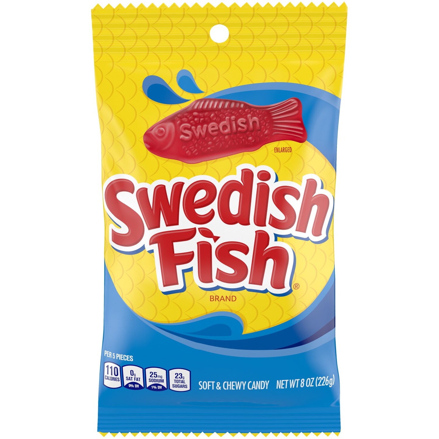 SWEDISH FISH SOFT CANDY BERRY FAT FREE8X8 OZ