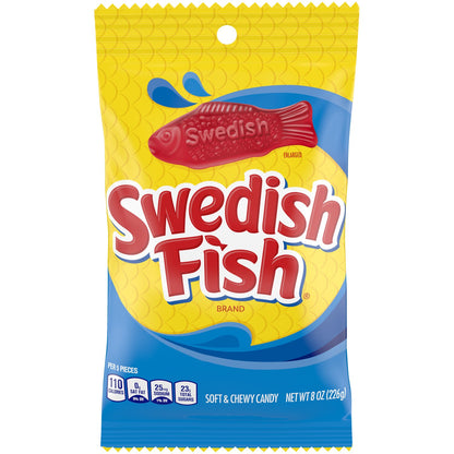 SWEDISH FISH SOFT CANDY BERRY FAT FREE8X8 OZ