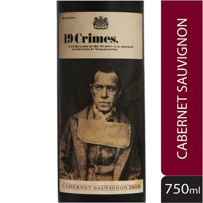 19 CRIMES CABERNET SAUVIGNON 750ml