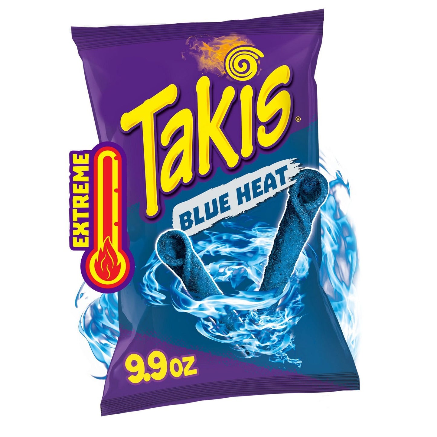Takis Rolled Blue Heat Tortilla Chips - 9.9oz