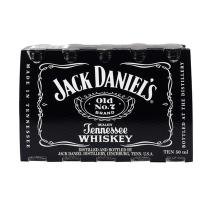 Jack Daniels Black 80pr 12/10pk 50ml