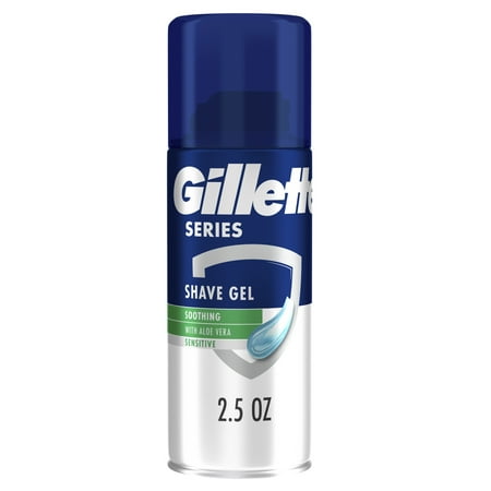 Gillette Series Soothing Shave Gel for men with Aloe Vera  2.5oz