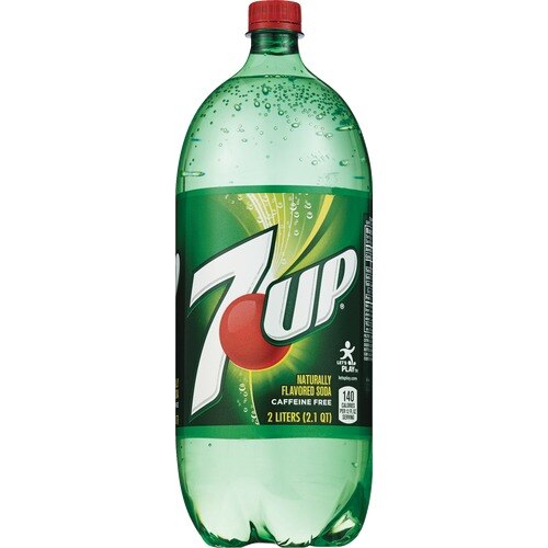 7UP, CAFFEINE FREE NATURALLY FLAVORED SODA