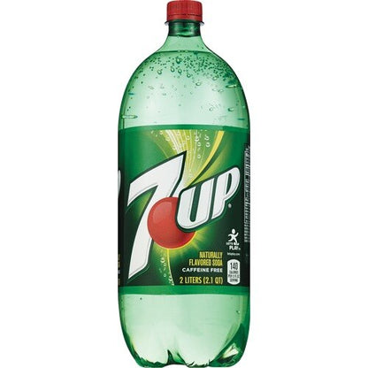 7UP, CAFFEINE FREE NATURALLY FLAVORED SODA
