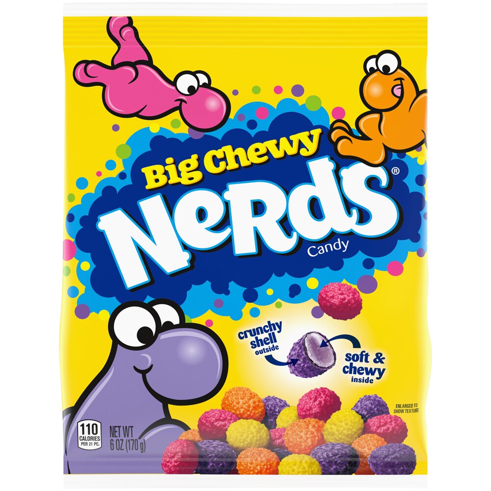 CRUNCHY AND CHEWY CANDY